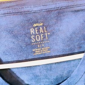 Aerie real soft crop tshirt